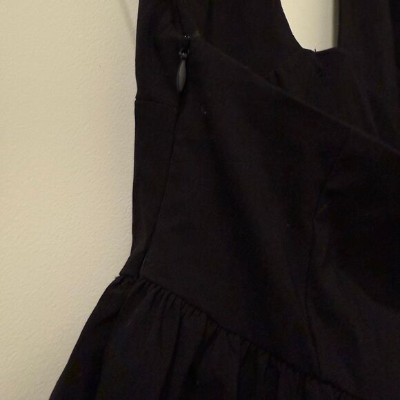 Zara Balloon Mini Dress Halter Size Small - Picture 8 of 10